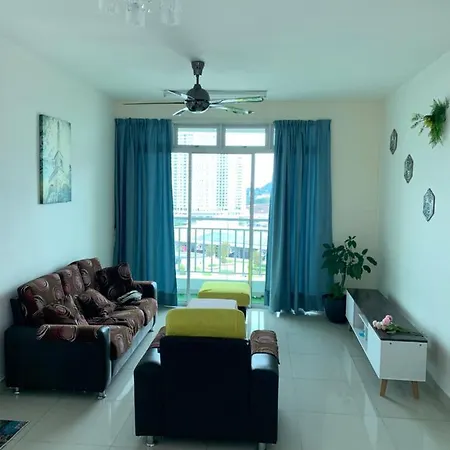 4R3B Cozy, Spice Arena/Pisa View Houze B.Lepas Appartement